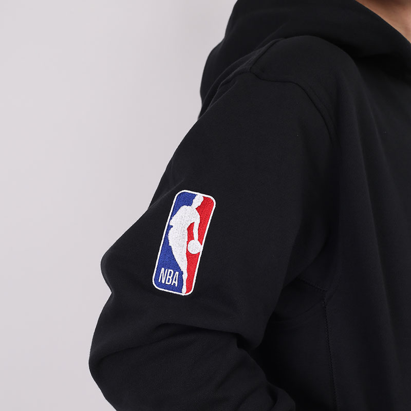 мужская черная толстовка Nike Brooklyn Nets Pullover Hoodie Courtside City Edition CN1804-010 - цена, описание, фото 5